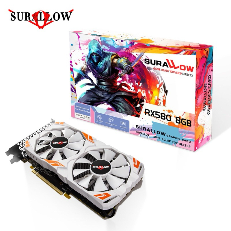 Surallow VGA rX 580 8GB DDR5 256Bit