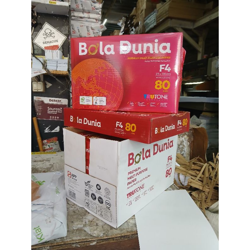 

HVS Bola Dunia Copy Paper 80g