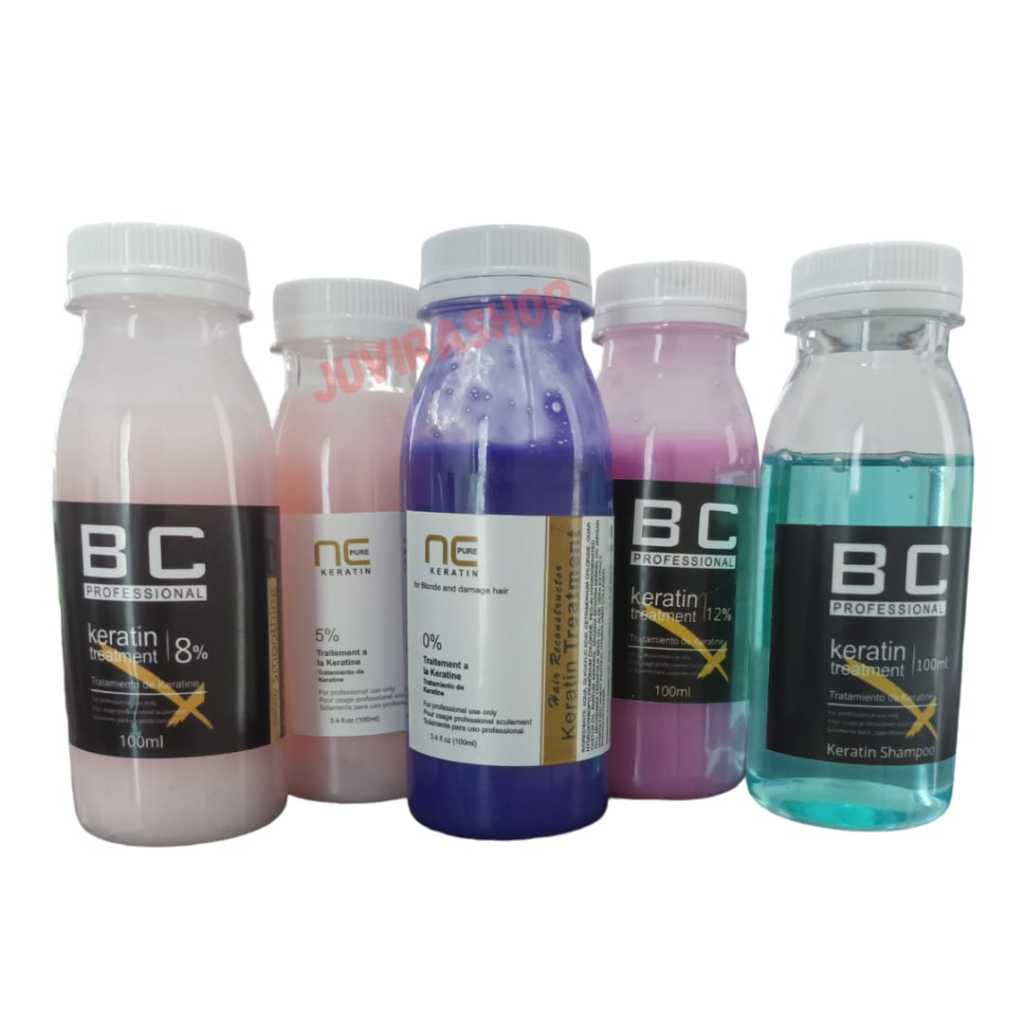 (COD BISA) KERATIN TREATMENT SMOOTHING RAMBUT BRAZILIAN KERATIN NCPURE 100ML