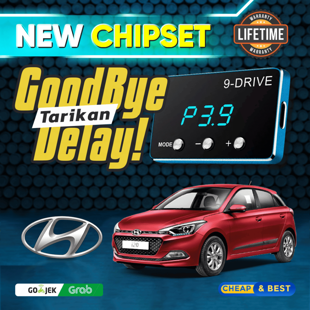 9 Drive Hyundai i20 Piggyback Race Chip Throttle Controller ECU Remap