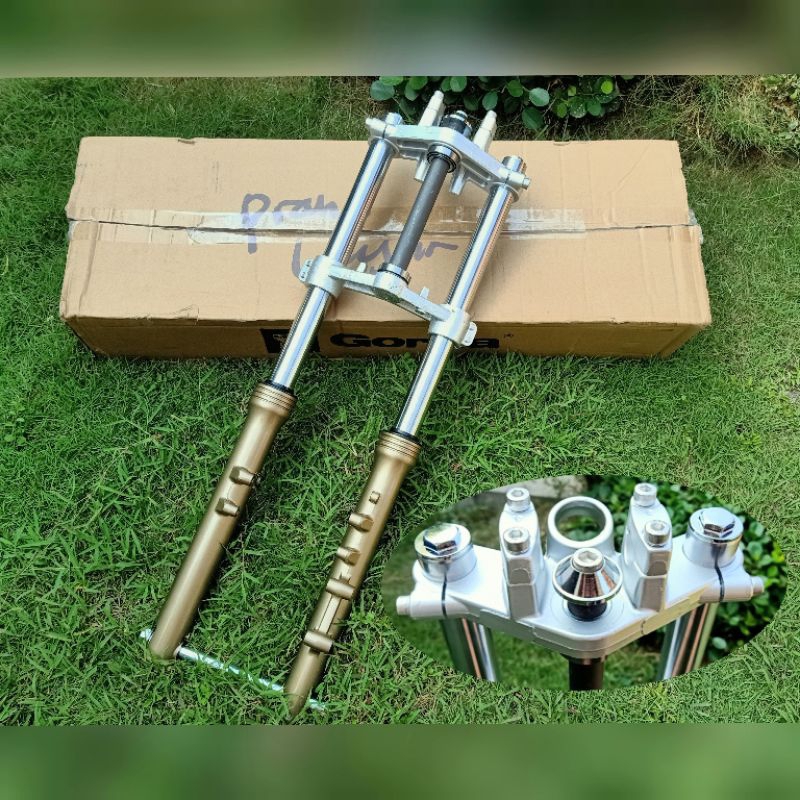 shock sekok shockbreaker depan Kawasaki ninja RR gorila kaliper kanan / shock ninja gorila/ shock de