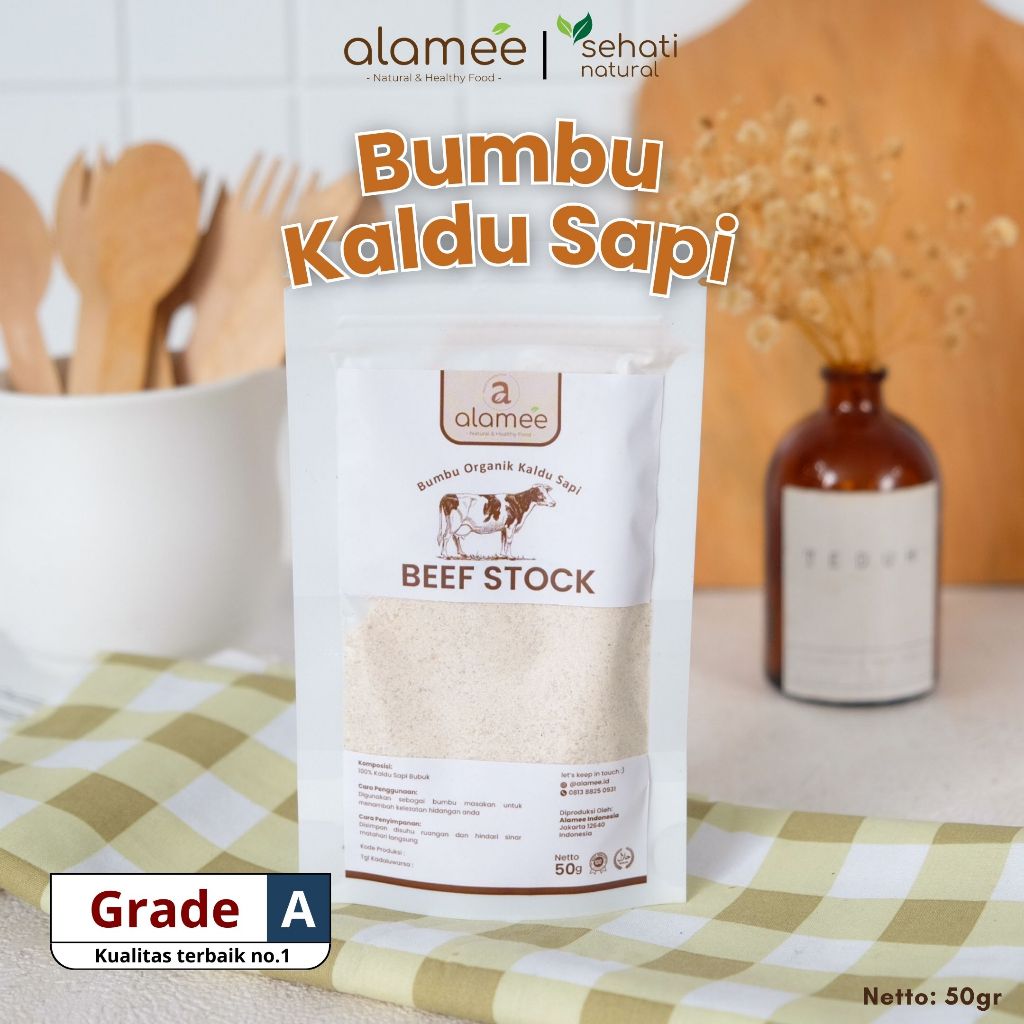 

KALDU SAPI NON MSG BUBUK PENYEDAP RASA BEEF STOCK POWDER EXTRACT SEOSONING MURNI ASLI TANPA CAMPURAN ALAMI