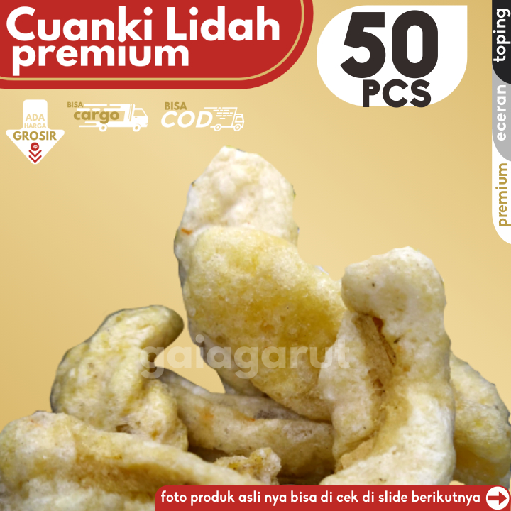 

Cuanki LIDAH PREMIUM isi 50pcs by Gaiagarut