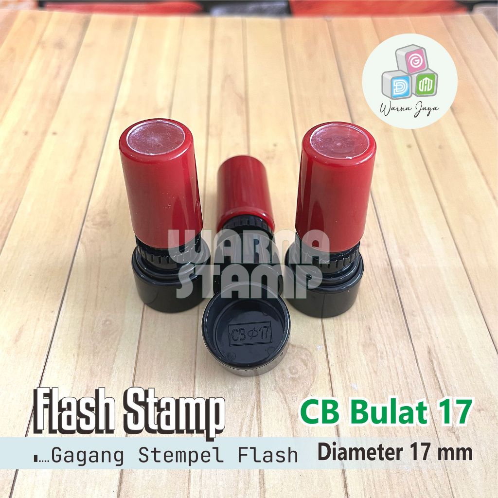

Gagang Stempel Flash Bulat D 17 mm / Paket 1 Biji / STEMPEL FLASH HANYA GAGANG SAJA