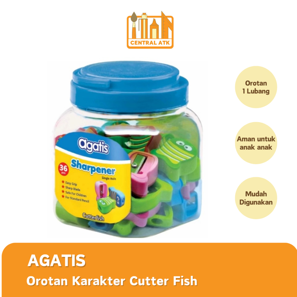 

SHARPENER | RAUTAN | SERUTAN AGATIS CUTTER FISH (1 PCS)