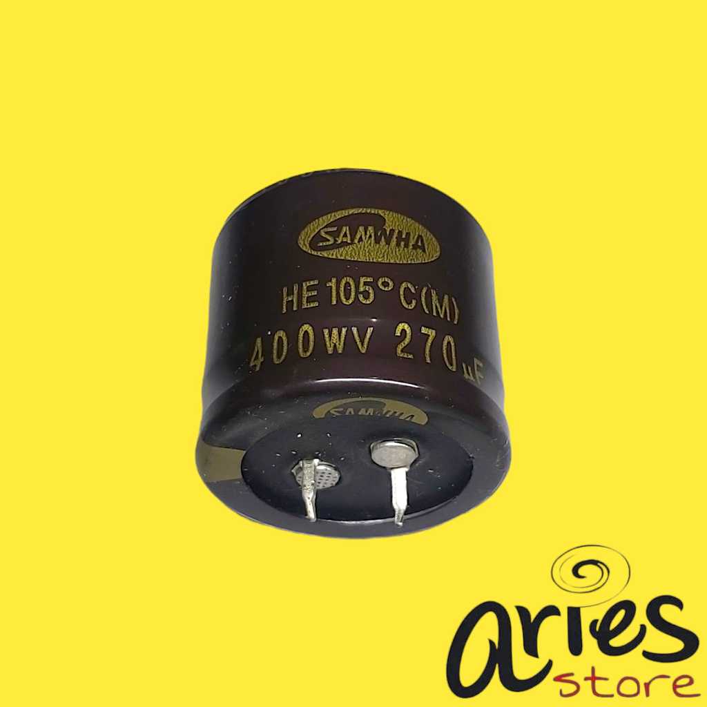 ELCO 270uf 400v SAMWHA ORIGINAL
