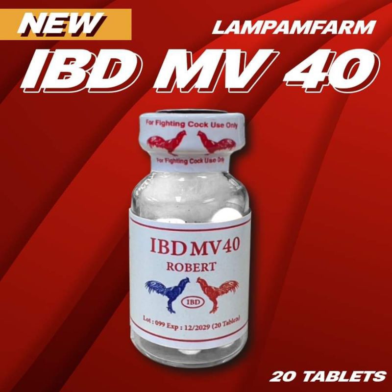 LAMPAM IBD MV 40 THAILAND 20 PILLS IMPORT THAILAND