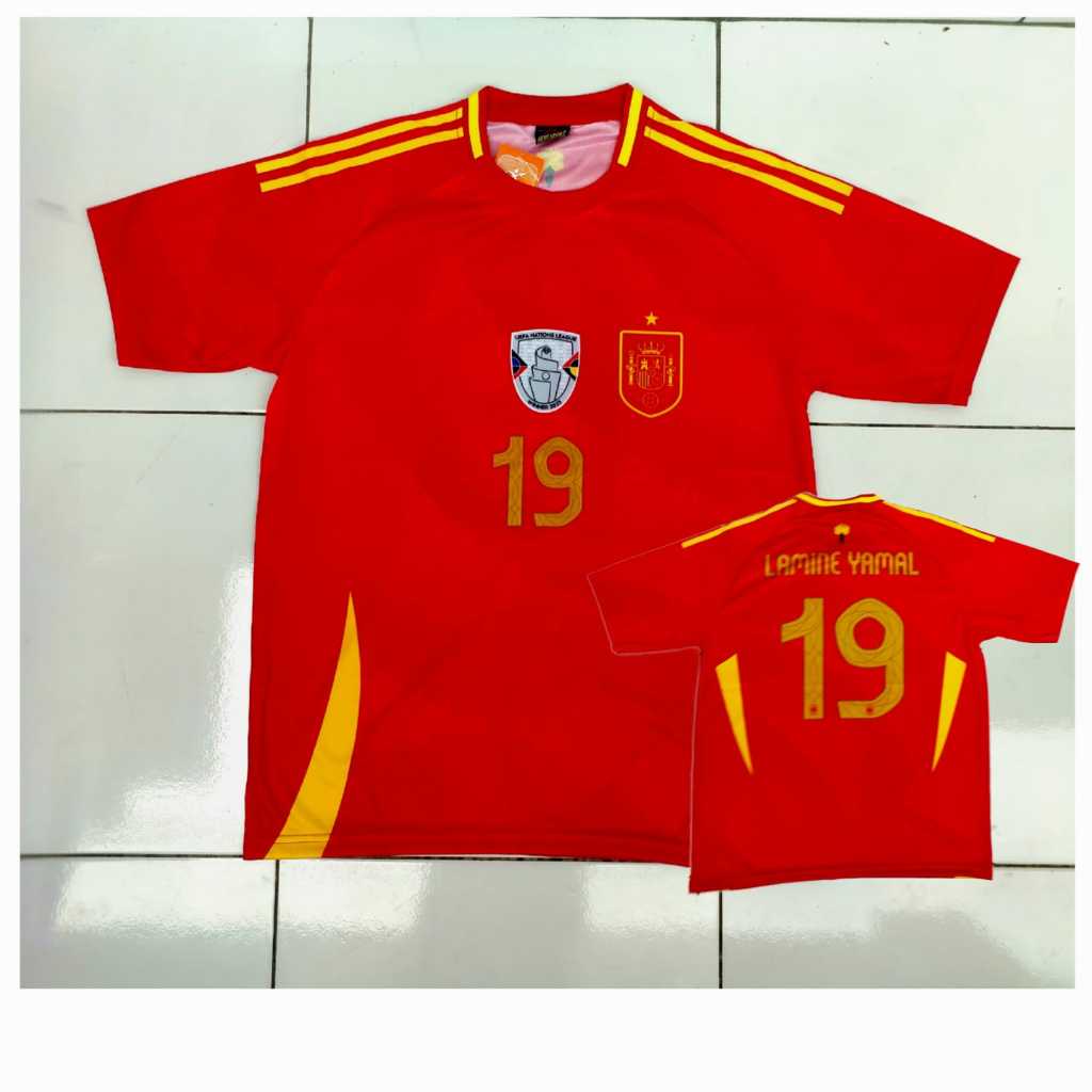 JERSEY BAJU BOLA SPANYOL/BAJU JERSEY SPANYOL DEWASA
