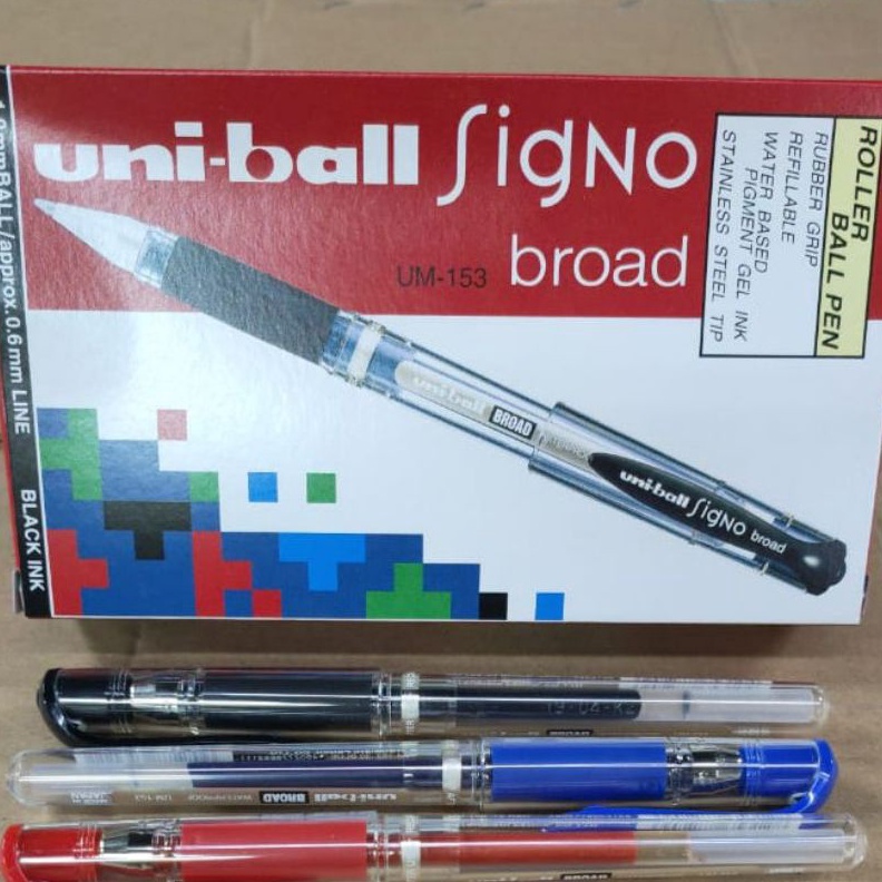 

Pulpen Uniball Gel Signo UM1531mm 1pak12pcs KODE W5N4