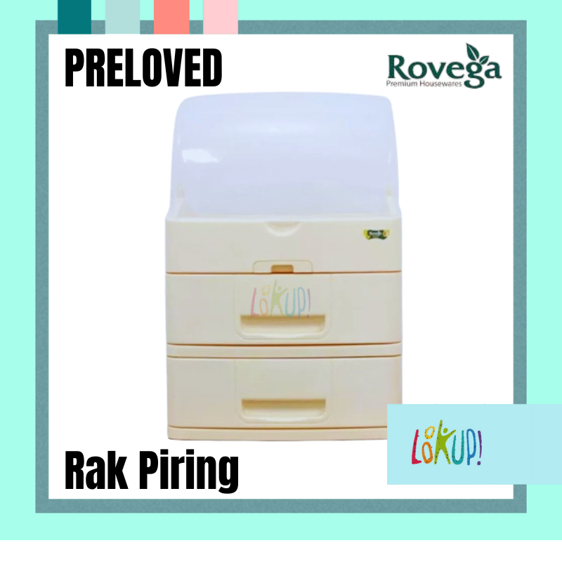 PRELOVED - Rak Piring Rovega Modys (DRM-879) 3 Susun