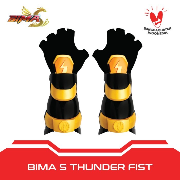 Twinkle - Mainan Sarung Thunder Bima-  Alat Pemukul Kekuatan Petir