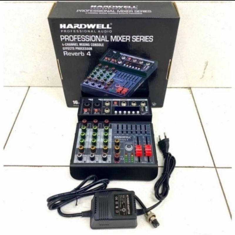 mixer audio Hardwell 4 channel Reverb4 reverb 4
