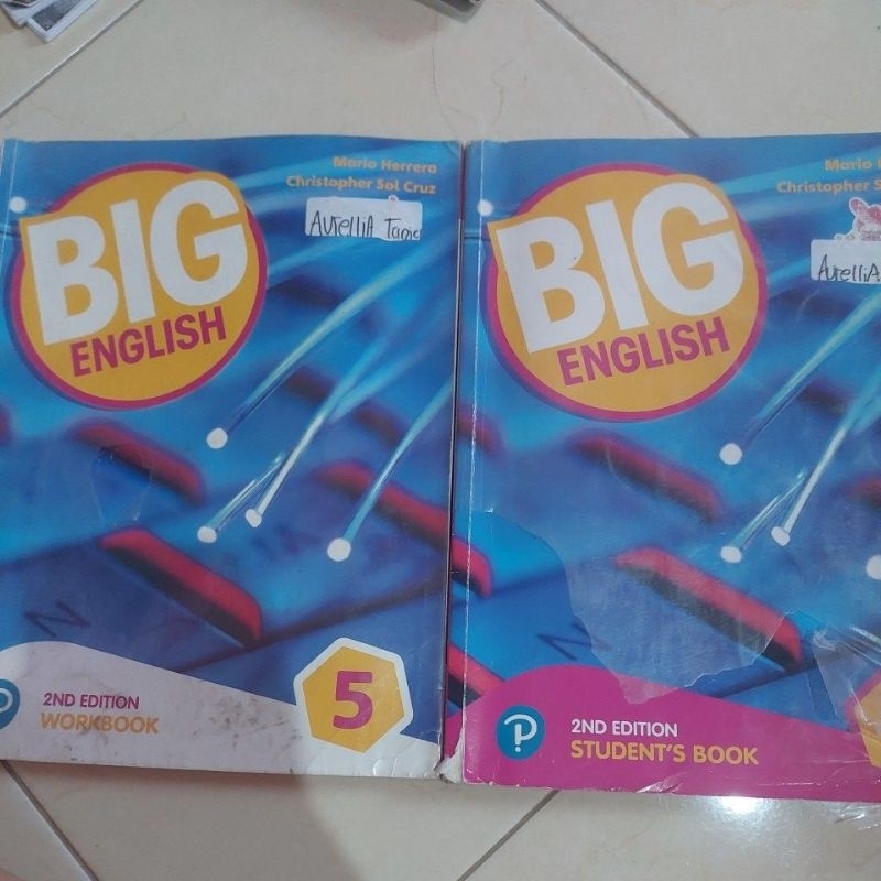 

BIG English Kelas 5 Studentbook & Workbook (CORETAN HANYA SEDIKIT) |BACA DESKRIPSI|