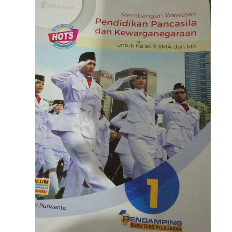 Buku PPKN 1 SMA kelas 10 Kurikulum 2013 Second ORI Penerbit Platinum, PPKN 1