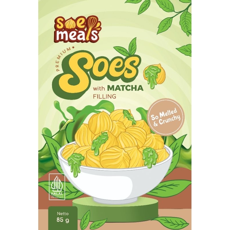 

SUS KERING 85gr ISI MATCHA / SOES COKELAT RASA MATCHA / SUS COKLAT LUMER