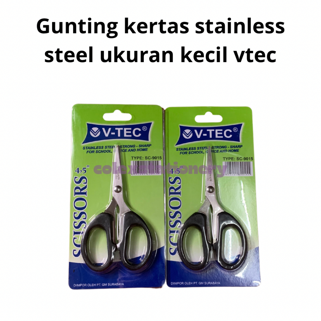 

Gunting Kertas / Gunting Stainless Steel Tajam High Quality Ukuran Kecil 13cm 9015 Vtec