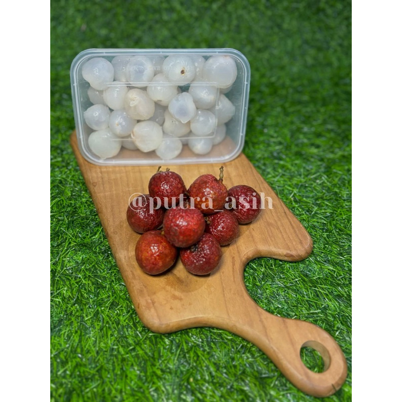 

Fresh Lychee Kupas 400gr