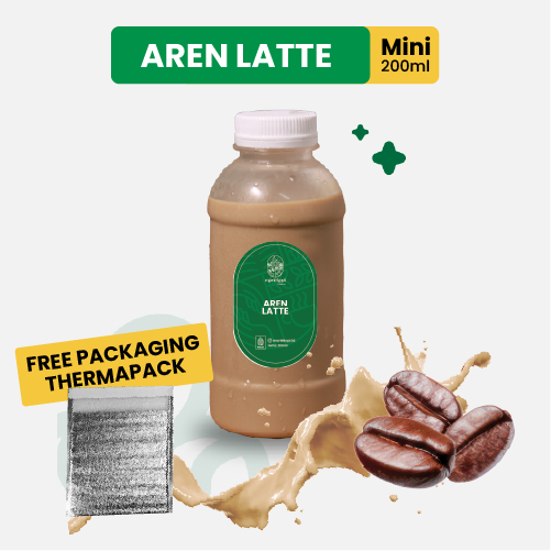 

Kopi Susu Aren Latte Gula Aren Kemasan bottle MINI 200ml Ready To Drink MarieKopi