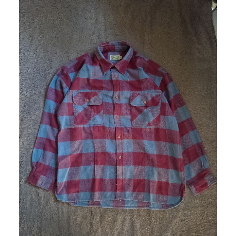 Flannel woll uniqlo veterano