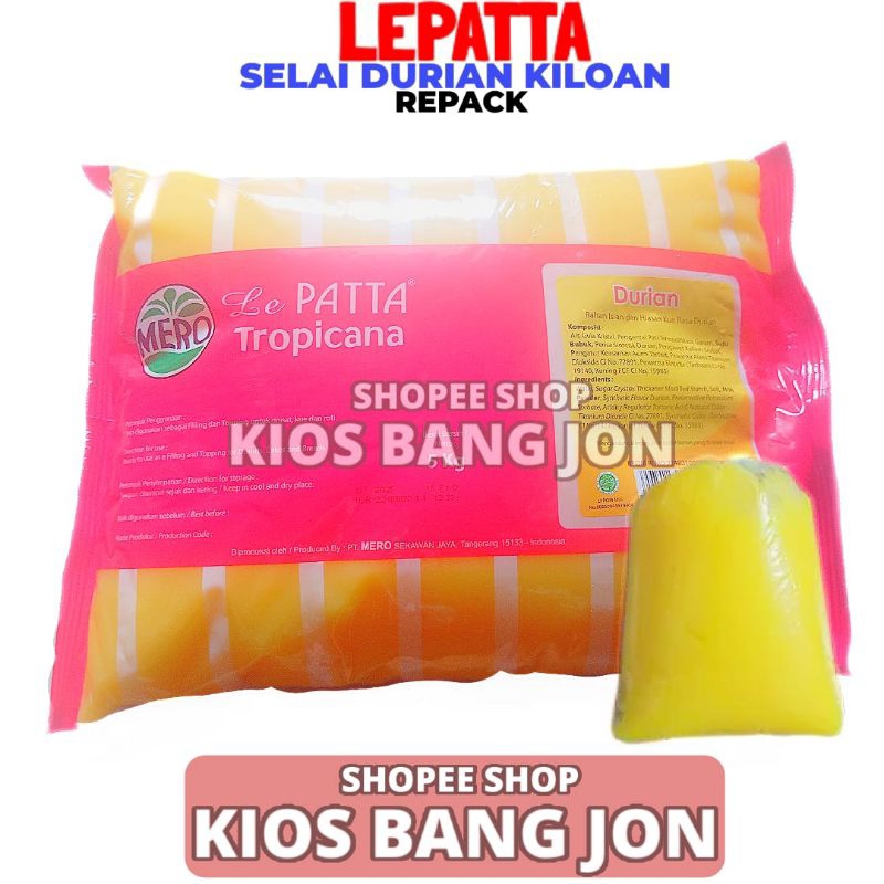 

Selai Durian Creamfill Lepatta 1 KG