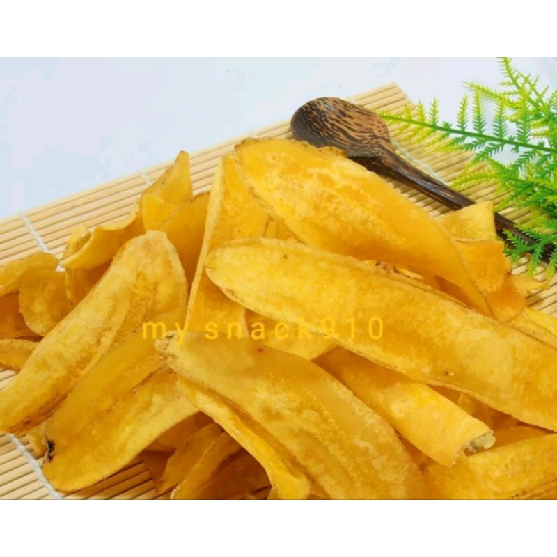 

KERIPIK PISANG RASA MANIS GURIH CRISPY 250 GRAM