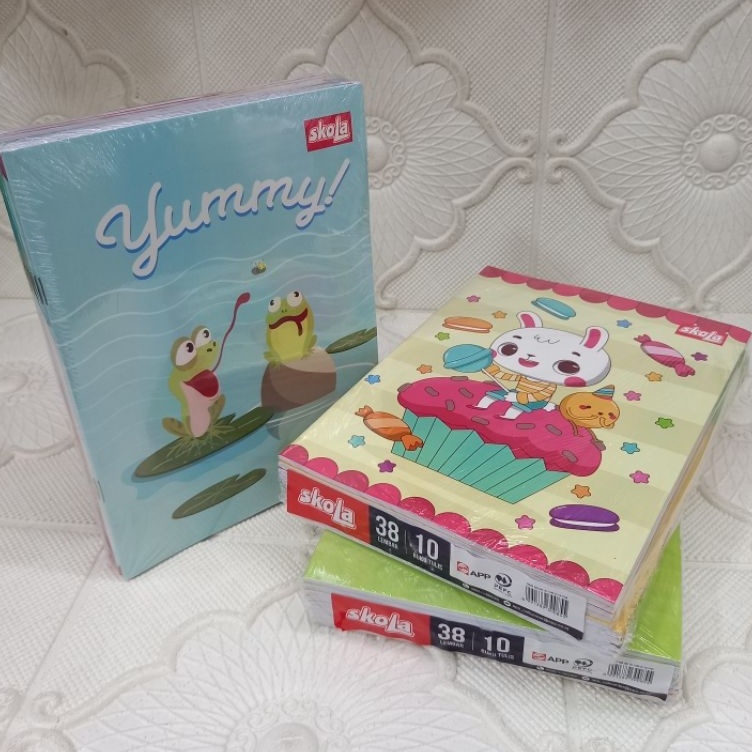 

KODE O43Q Buku tulis isi 38 lembar skola