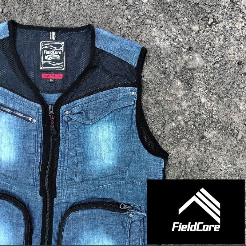 Tactical Vest Stretch Denim Fieldcore