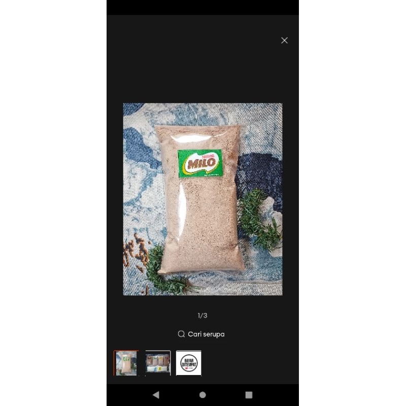 

susu Milo 500gr