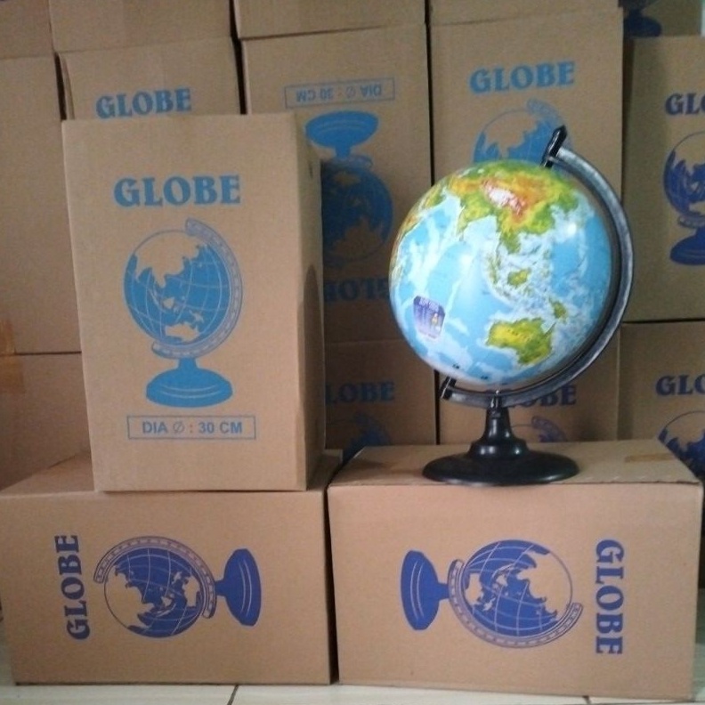 

KODE V23W GlobeBola Dunia MurahDiameter 3 CM PACKING KAYUNO PACKING KAYU