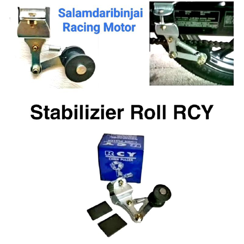 Stabilizer Rantai Roll / Penahan Rantai Tensioner / Stabiliser Rantai Roll Motor Universal Tahanan R