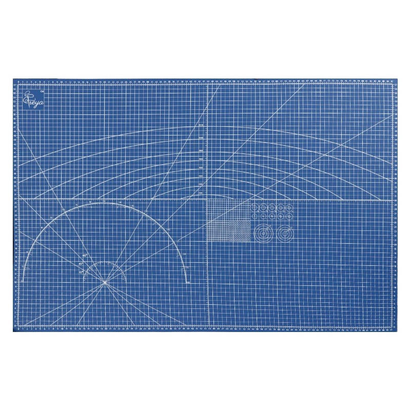 

KODE S92K Cutting Mat Ukuran A1 Double Sided Self Healing Cutting Mat A1