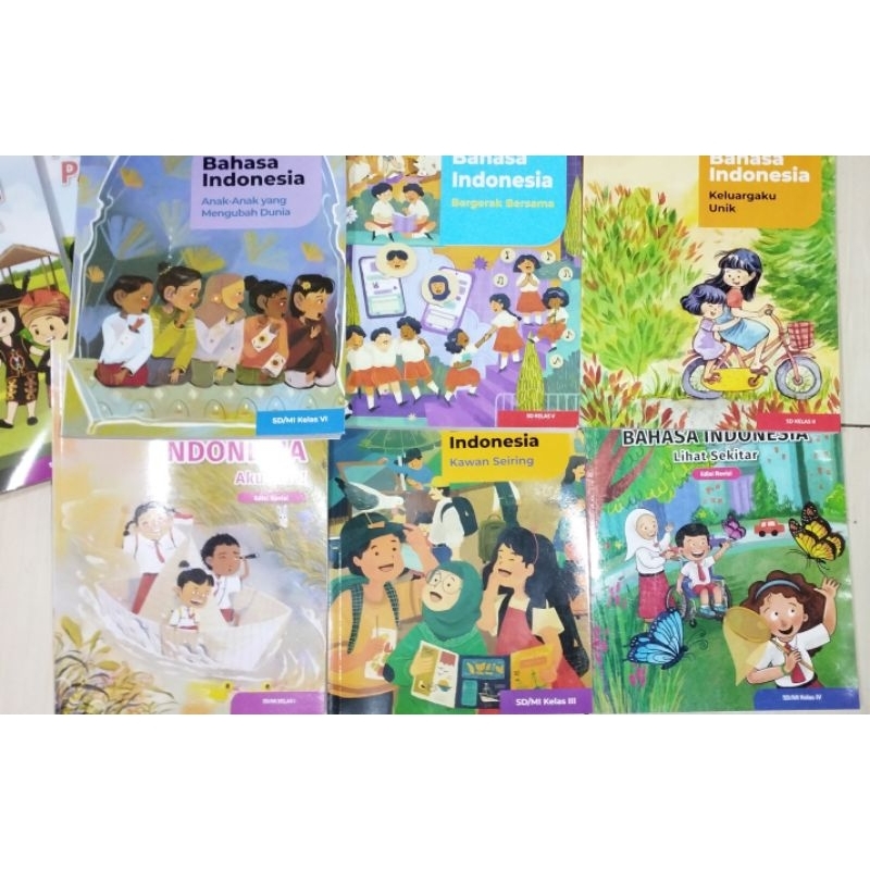 

BUKU KURIKULUM MERDEKA BAHASA INDONESIA kelas 1,2,3,4,5,6 SD/MI