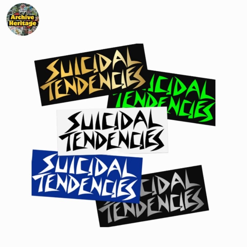 

sticker Suicidal Tendencies logo band crossover hardcore punk stiker