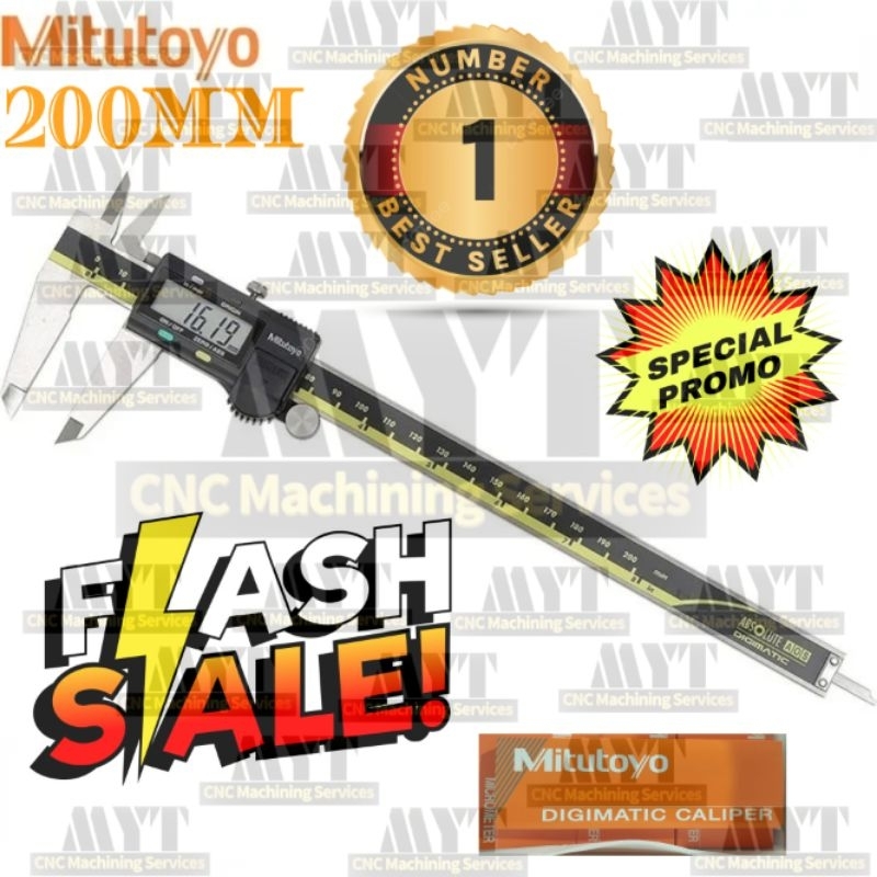 VERNIER CALIPER DIGITAL 200MM MITUTOYO.SIGMAT DIGITAL 8" MITUTOYO 200MM