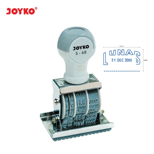 

Date Stamp Stempel Tanggal Lunas Joyko S-68 (1 Pcs)