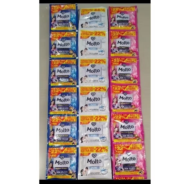 Molto renceng (harga per renceng)