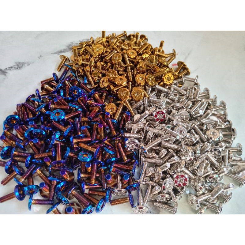 BAUT PROBOLT PIRINGAN CAKRAM DRAT 10 BAUT DISC Motor Supra x Lama ADV 150 VARIO 125/150 NEW DRAT 10 