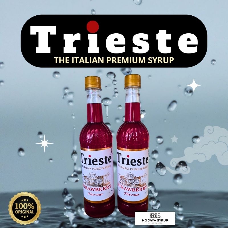 

Trieste Syrup Strawberry 650ml