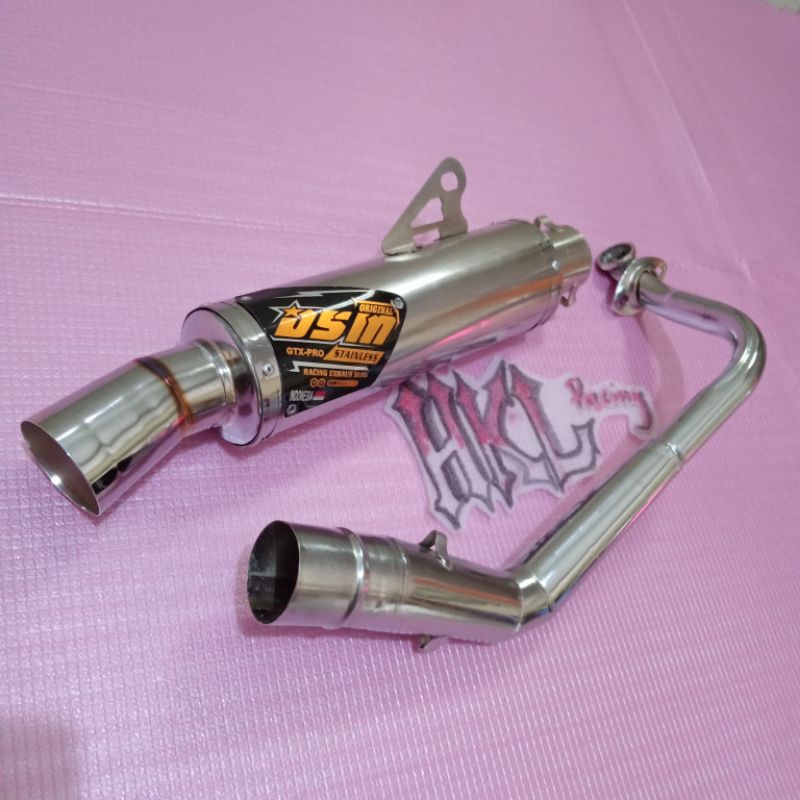 Knalpot Samlong DSM Krum Mio(Smile,sporty,J,GT,Soul GT,Mio m3,Mio s/z)xride,Fino,Xeon,gear