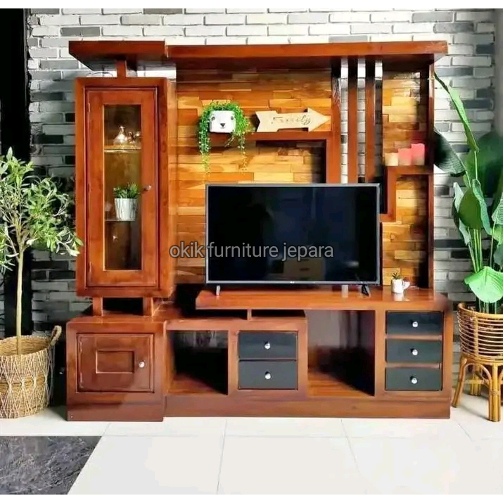 bufet+tv+minimalis+partisi+penyekat+ruangan