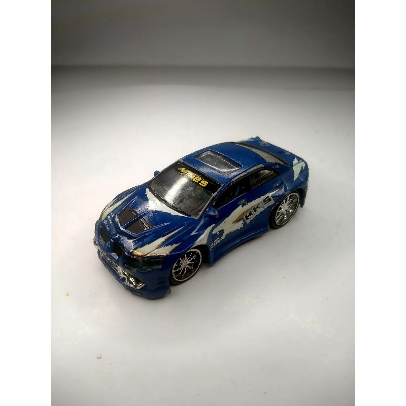 Kentoys Mitsubishi Lancer evolusion HKS 1/55 Junk