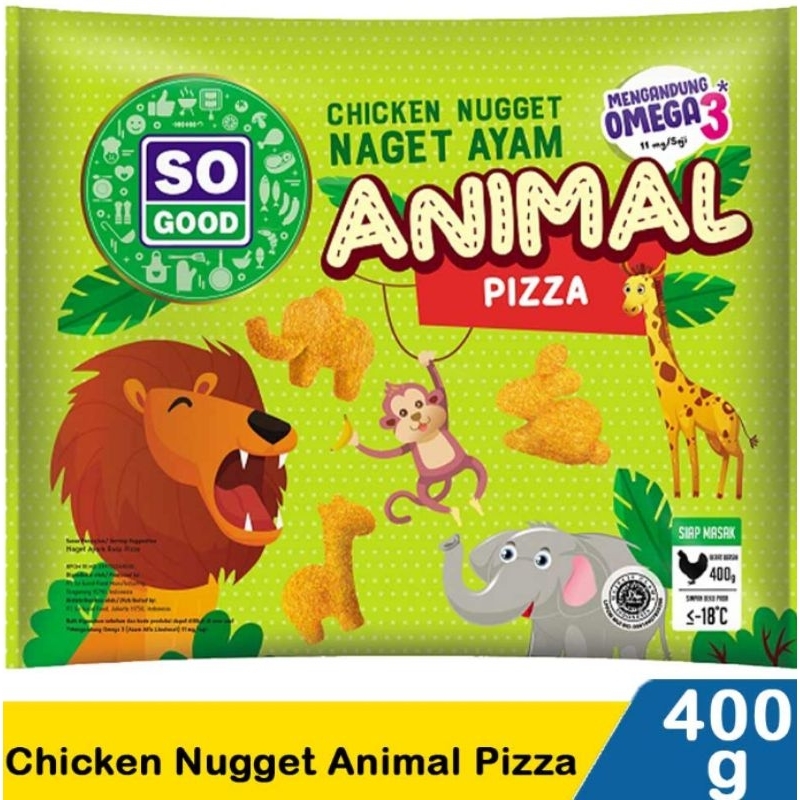 

chicken nugget animal 400 gram