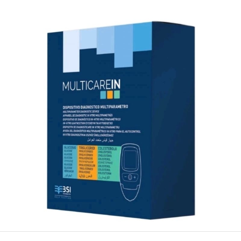 Alat multicare in GCT Test TG Trigliserida Clucose kolesterol