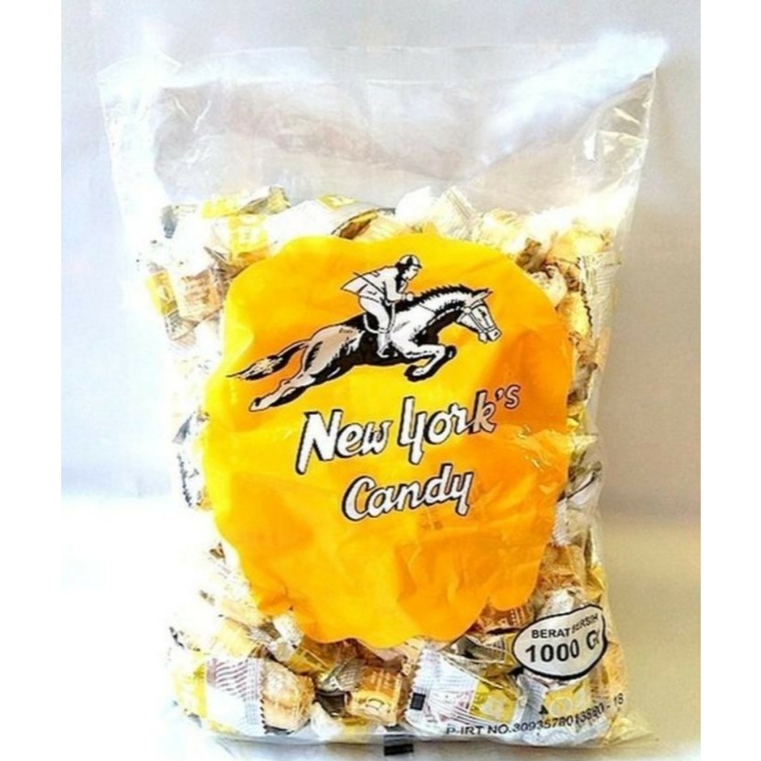 

PERMEN HOPJESS KELAPA NEW YORK'S CANDY 500 GRAM / PEANUT CHOCONUT CANDY