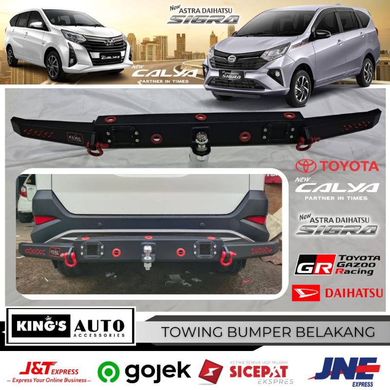Towing Belakang Custom Calya Sigra Pengaman Bumper Belakang Calya Sigra
