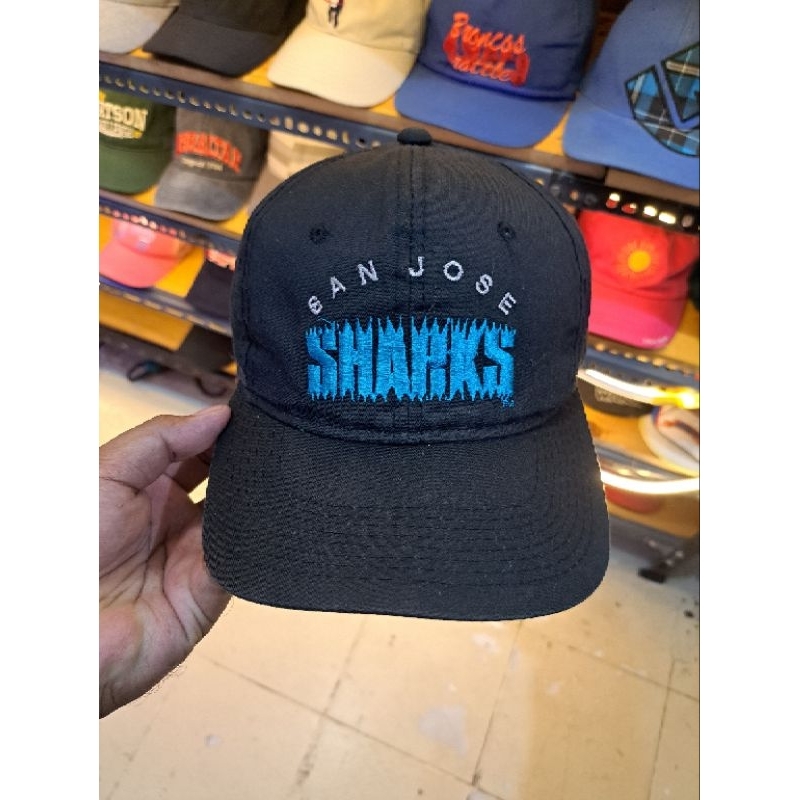 TOPI VINTAGE NHL SAN JOSE SHARKS THE G CAP YOUNGAN