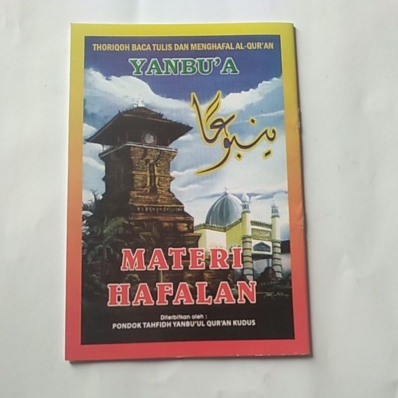 YANBU'A MATERI HAFALAN