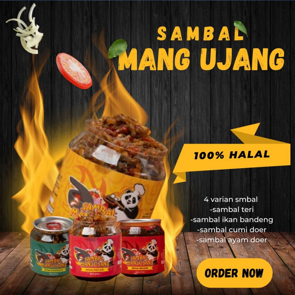 

SAMBAL AYAM DOER MANG UJANG ,PALING ENDUL (200g)