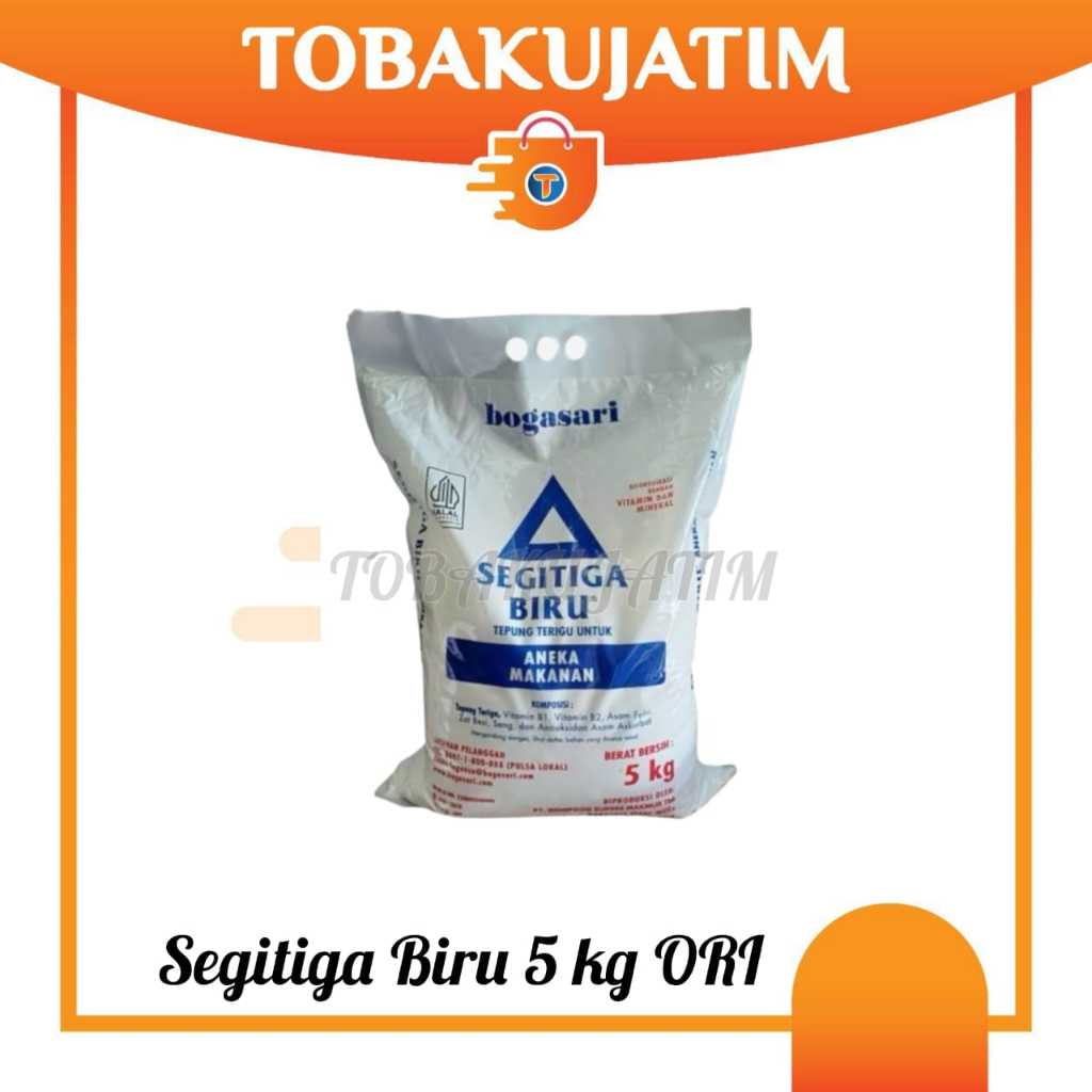 

tepung terigu Bogasari SAK SEGITIGA 5 Kg