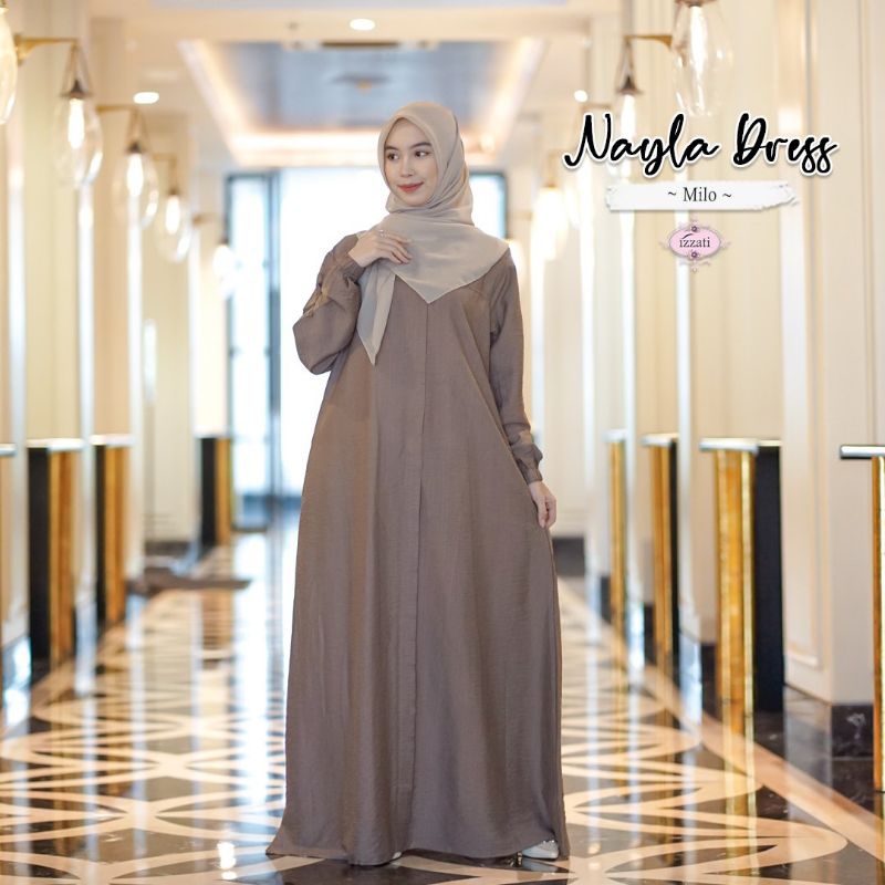 PAKET HEMAT Gamis Nayla Daily series by Izzati Muslimah KEKINIAN
